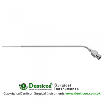Tonsil Needle Tapered Tip - With Luer Lock Connection Stainless Steel, Needle Diameter 0.65 mm Ø